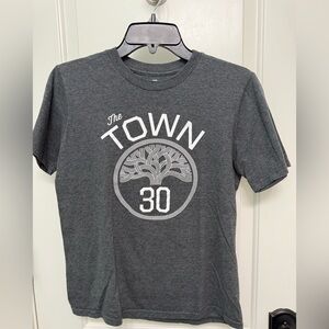 NBA Golden State Warriors athletic cut men's T-shirt #30 Curry size YL